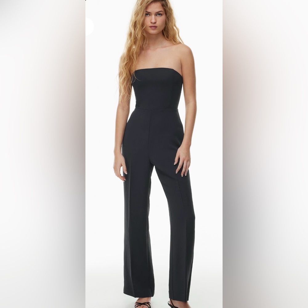 Aritzia wilfred endless jumpsuit size 0 dark gray
